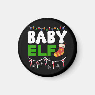 Imã Design de Natal de Elfo Bebê-84608