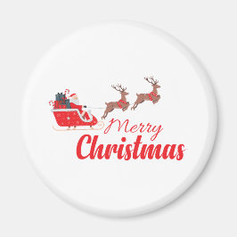 Imã Design de Natal e renas