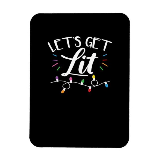 Ímã Design de Natal - Vamos Sair (Vertical)