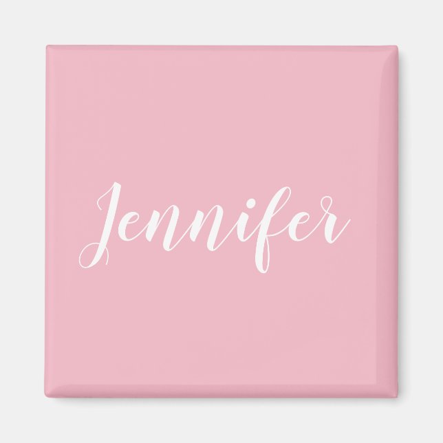 Imã Design de Nome da Jennifer Personalizada da Caligr (Frente)