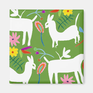 Imã Design de Otomi Moderno   Llama Donkey Design
