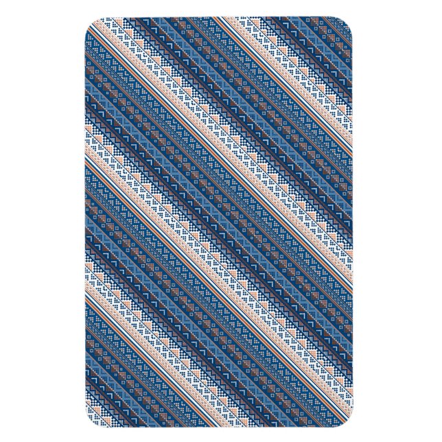 Ímã Design de padrões decorativo ukrainiano (Vertical)