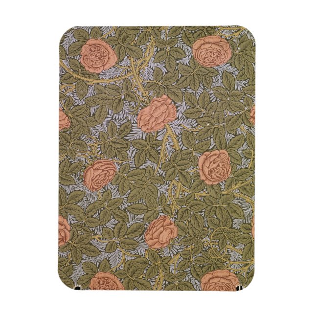 Ímã design de papel de parede 'Rosa - 93' (Vertical)