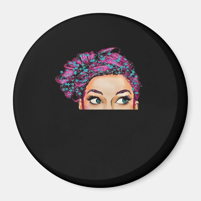 Imã Design de Peekaboo Halloween (Frente)