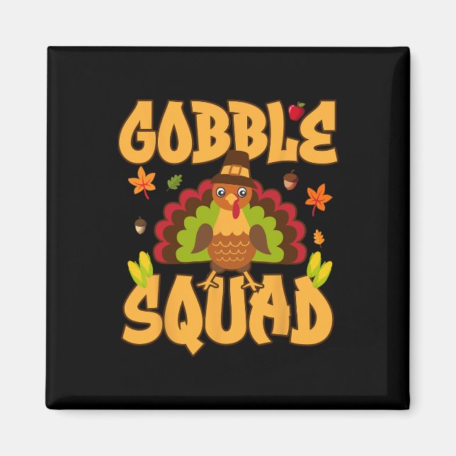 Imã Design de Peru Gobble Squad - Gobble Squad  (Frente)