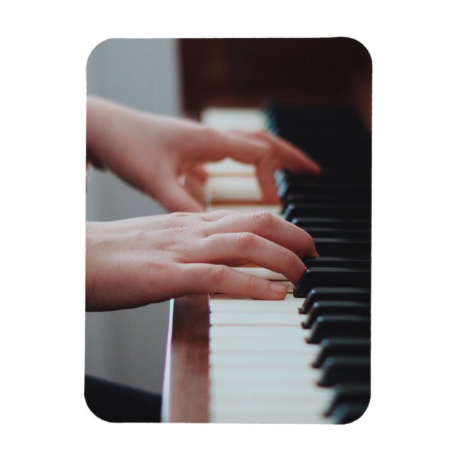 Ímã Design de Piano bonito (Vertical)