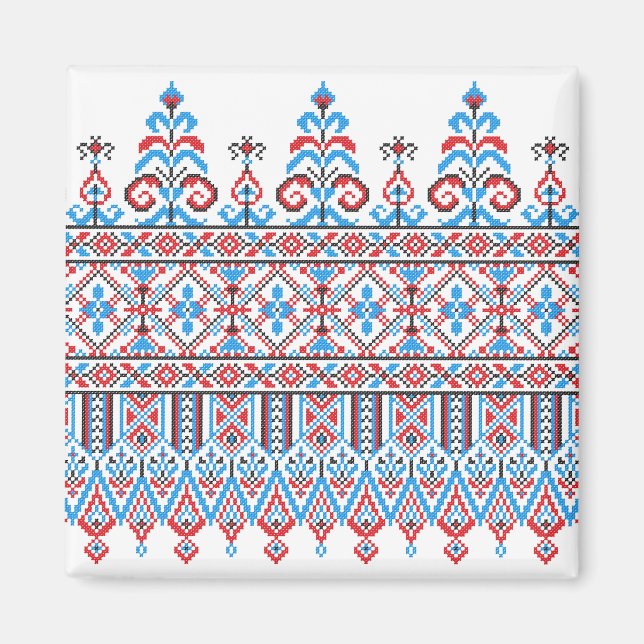 Imã Design de pontos cruzados (Frente)