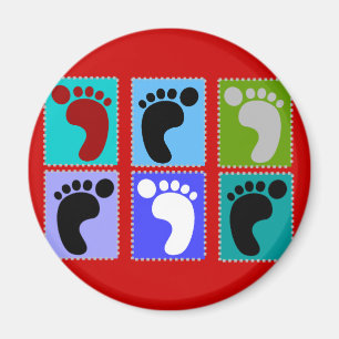 Imã Design de Popart dos presentes do Podiatrist dos
