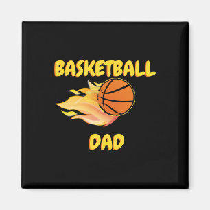 Imã Design de Presente de Basquete para Fiery Pai