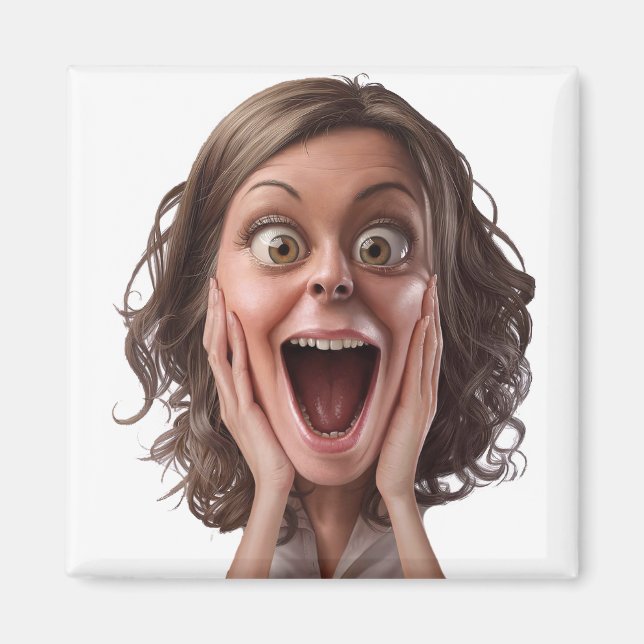 Imã Design de Reação Superficial do Rosto (Frente)