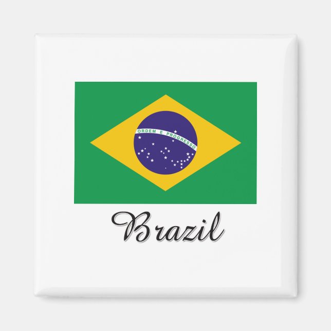 Imã Design de Sinalizador Brasil (Frente)