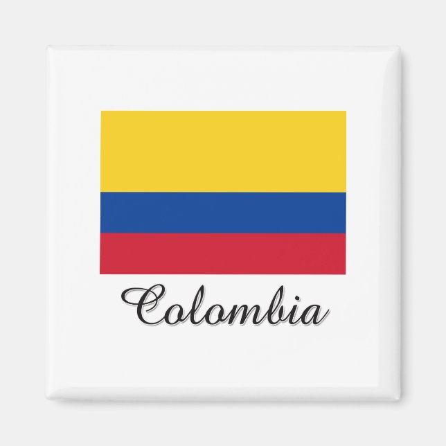 Imã Design de Sinalizador Colômbia (Frente)