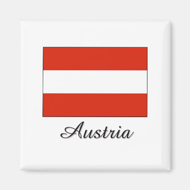 Imã Design de Sinalizador da Áustria (Frente)
