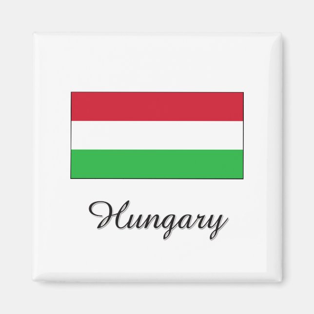Imã Design de Sinalizador da Hungria (Frente)