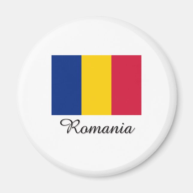 Imã Design de Sinalizador da Romênia (Frente)