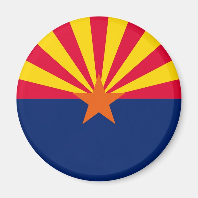 Imã Design de Sinalizador do Estado da arizona (Frente)