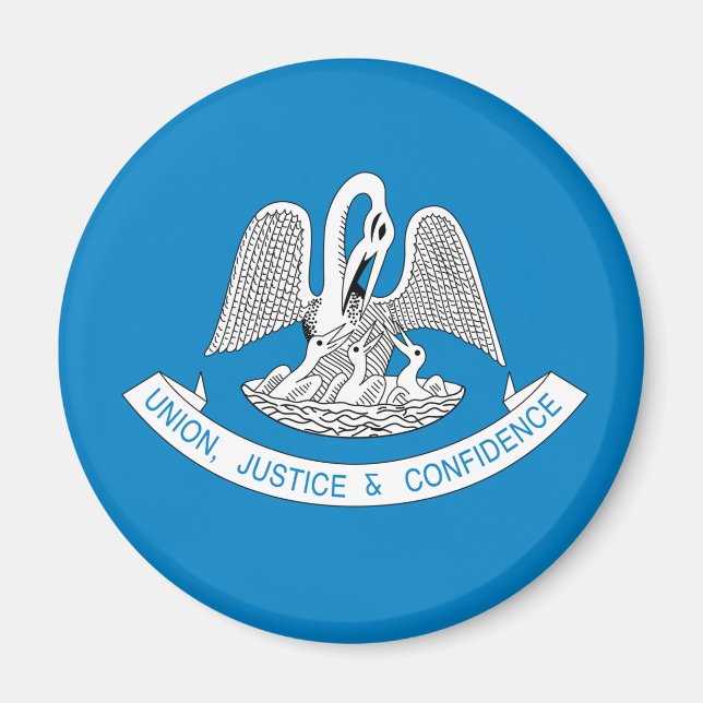 Imã DESIGN de Sinalizador LOUISIANA - (Frente)