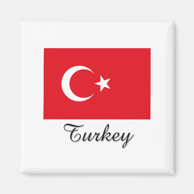 Imã Design de Sinalizador Turquia (Frente)