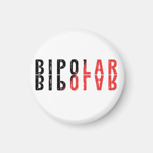 Imã Design de texto bipolar