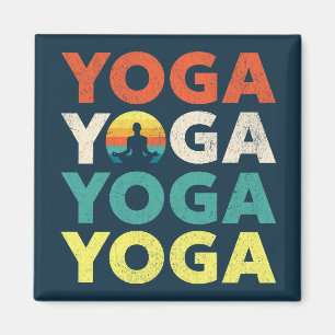 Imã Design de texto Yoga