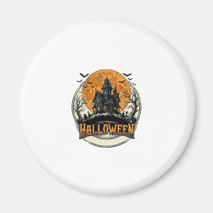 Imã Design de Vetor de Casa Assombrada de Halloween Vi
