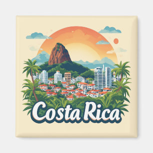 Imã Design de Viagem Costa Rica 🗺️
