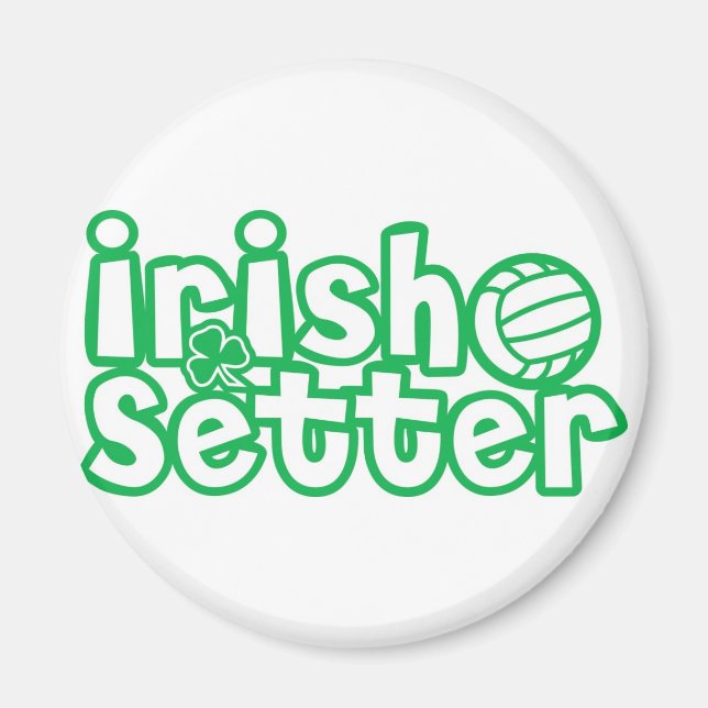 Imã Design de Voleibol Setentrional Irlandês (Frente)