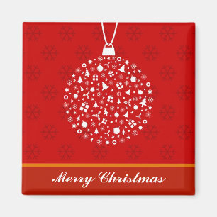 Imã Design decorativo dos enfeites de natal