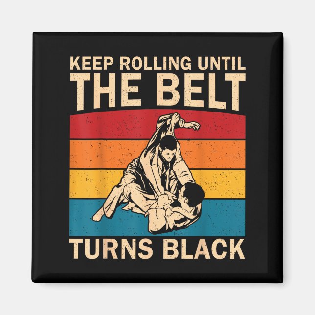 Imã Design Divertido de Jiu Jitsu para Homens Mulheres (Frente)