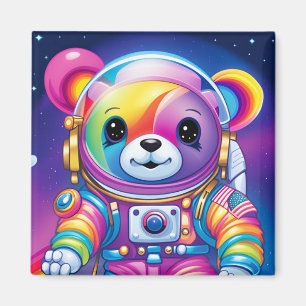 Imã Design do Astronauta do Urso - Magnet