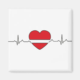 Imã design do coração