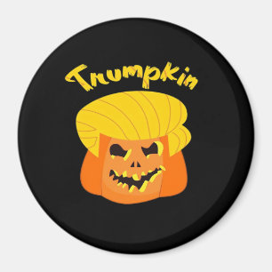Imã Design do Dia das Bruxas de Abóbora Trumpkin - Slo
