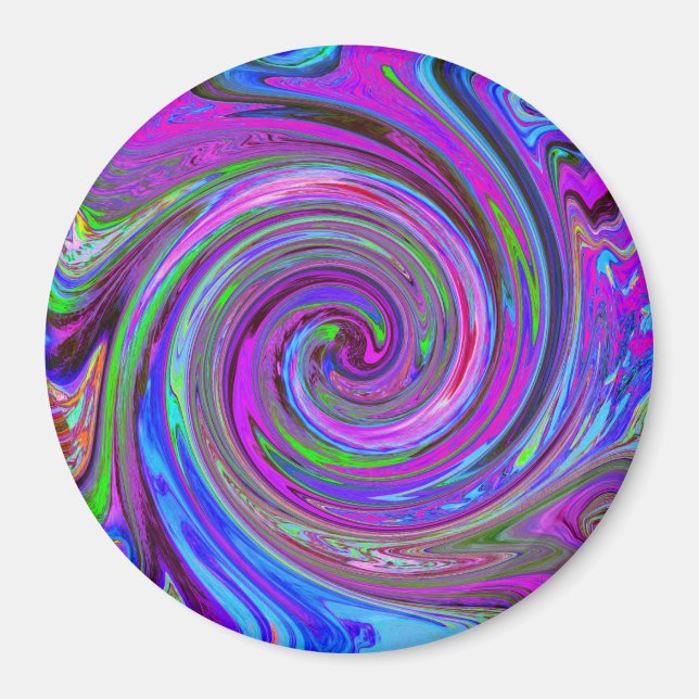 Imã Design do dispositivo retrorreflector com espiral  (Frente)