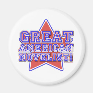 Imã Design do Excelente American Novelist Writer Star