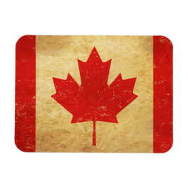 Ímã Design do Flag Vintage do Canadá
