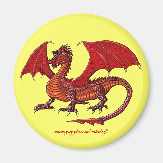 Imã Design do ímã do último dragão (Frente)