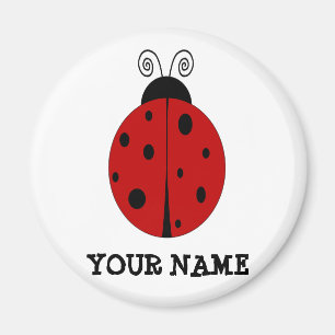 Imã Design do JOANINHA personalizado com ALGUM NOME