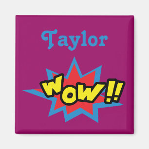 Imã Design do Livro de BD Puro e Azul