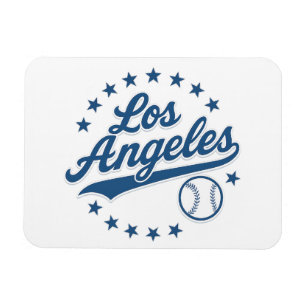 Ímã Design do Logotipo do Baseball em Los Angeles Vint