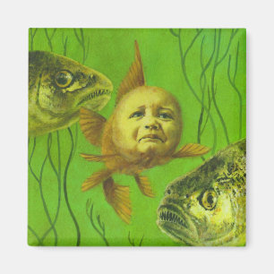 Imã Design do mutante do bebê do peixe dourado