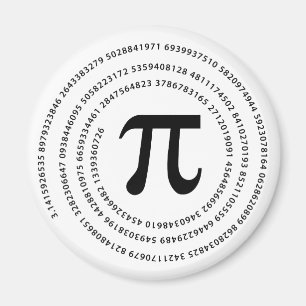 Imã Design do número do Pi