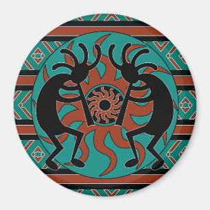 Imã Design do sudoeste tribal Kokopelli