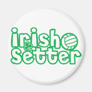 Imã Design do voleibol do setter irlandês
