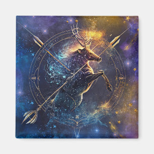 Imã Design em Aquarela do Signo de Sagitário