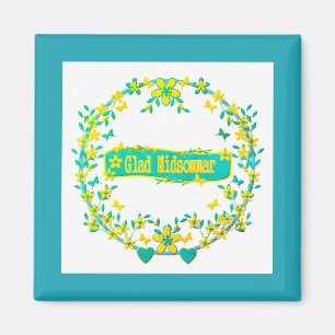 Imã design escandinava, Glad Midsommar