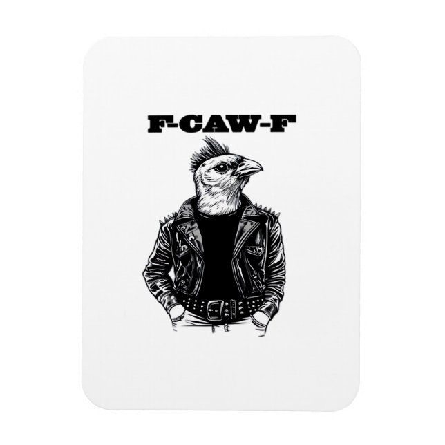 Ímã Design Essencial Estético F Caw F (Vertical)