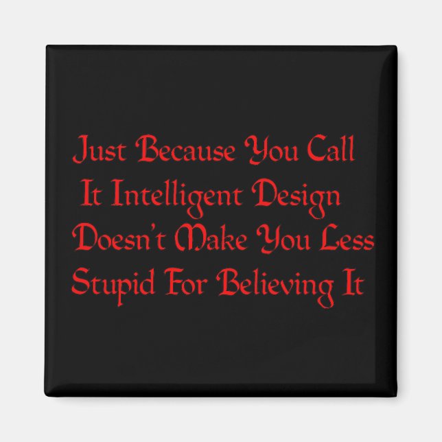 Imã Design estupido) (Frente)