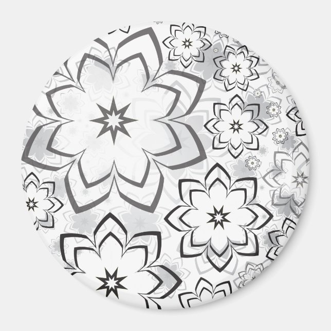 Imã Design floral 11 (Frente)