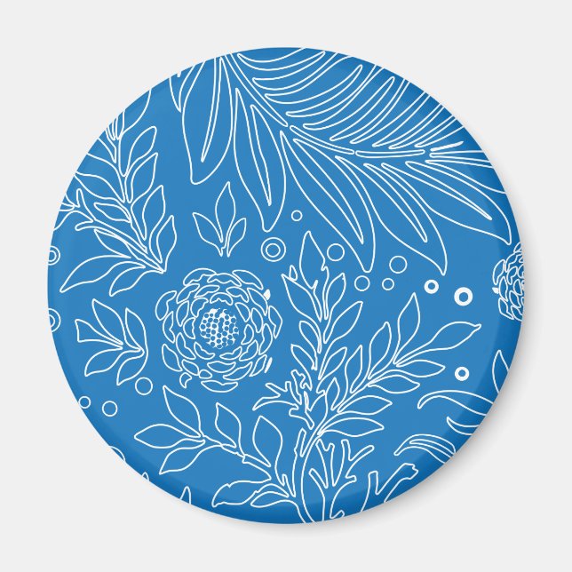 Imã Design Floral 32 (Frente)