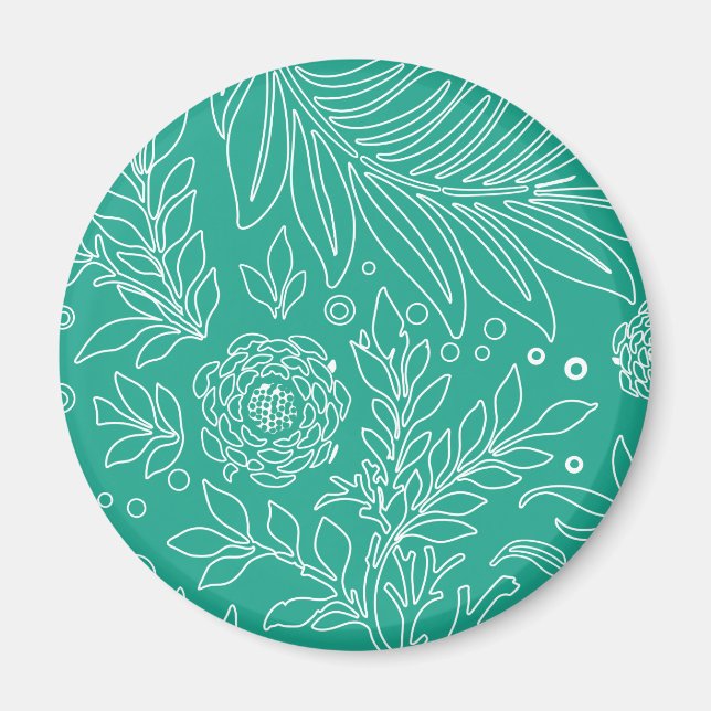Imã Design Floral 34 (Frente)